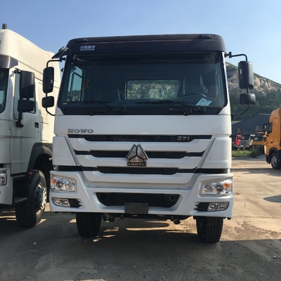 سينوتروك HOWO المستخدمة للجرار الثقيل للشاحنة رأس المقطورة 6 * 4 2018 371-375HP ISO المعتمد