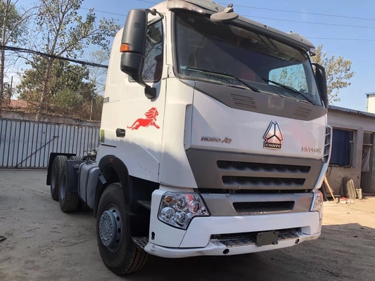 4 × 2 HOWO 371HP 420HP رأس المقطورة لتكلفة الشحن ووقت التسليم المقدر