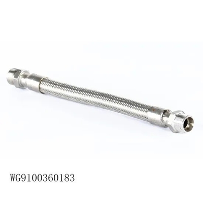 Sinotruk HOWO شاحنة قطع غيار ضاغط الهواء أنابيب الفولاذ المقاوم للصدأ Wg9100360183 بأسعار معقولة