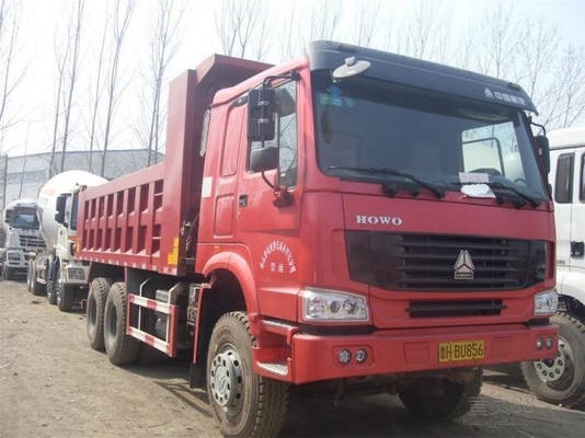 تصميم الإطارات الشعاعية 371HP HOWO شاحنة تيبر ل ≤5 مقاعد من Sinotruk