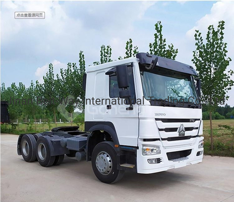 شاحنة سحب مستعملة 6X4 371-450HP شاحنة جرار مع شهادة إيزو للإطارات