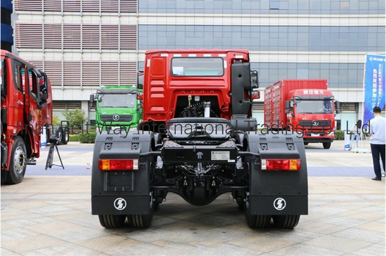 تنافسية Shacman مستعملة 6 * 4 375HP F3000 Shacman رأس شاحنة بقدرة حمولة 21-30t