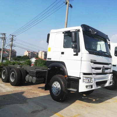 سينوتروك HOWO المستخدمة للجرار الثقيل للشاحنة رأس المقطورة 6 * 4 2018 371-375HP ISO المعتمد