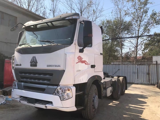 4 × 2 HOWO 371HP 420HP رأس المقطورة لتكلفة الشحن ووقت التسليم المقدر