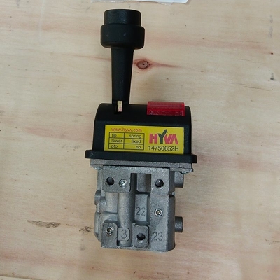 HOWO 371HP شاحنة هيدروليكية يدوية ضغط الهواء صمام 14750652h مع محرك Weichai