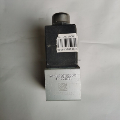 Wg9100710008 رقم الجزء 100٪ اختبار الصينوتروك القياسية HOWO صمام الكهربائي مزدوج