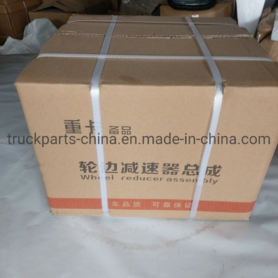 أجزاء نظام الفرامل Sinotruk HOWO شاحنة عجلة خفض Az9981340370 Az9981340070 الأسود