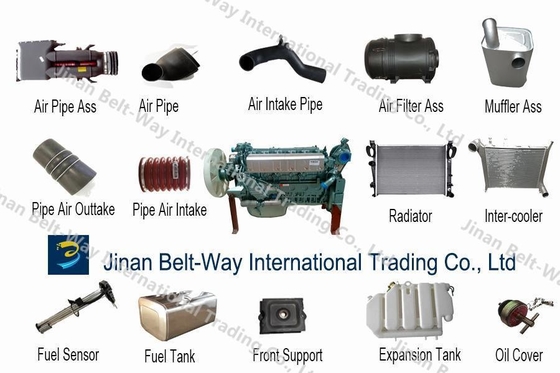 دعم الدفع بالدولار Wg9100710008 Sinotruk HOWO صمام الكهربائي أحادي / مزدوج