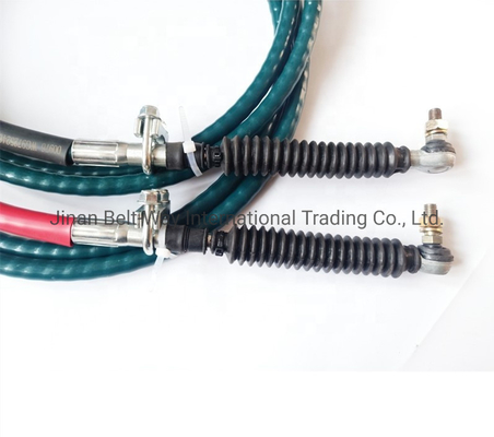 Sinotruk HOWO شاحنة قمامة كابل مرن WG9725240202 وصف سوق جنوب شرق آسيا