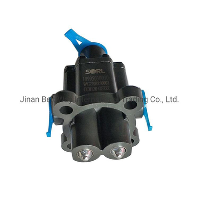 أجزاء نظام الفرامل الفرامل مزدوج H صمام Assy Wg2203250003 ل Sinotruk HOWO قطع الغيار