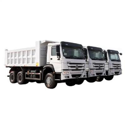شاحنة قمامة سعة حمولة 21-30 طن شاحنة صينية مستعملة 336HP HOWO 10 عجلات تيبر 6X4 لأفريقيا