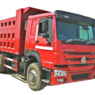 شاحنة قمامة سعة حمولة 21-30 طن شاحنة صينية مستعملة 336HP HOWO 10 عجلات تيبر 6X4 لأفريقيا