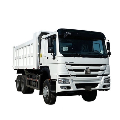 شاحنة قمامة سعة حمولة 21-30 طن شاحنة صينية مستعملة 336HP HOWO 10 عجلات تيبر 6X4 لأفريقيا