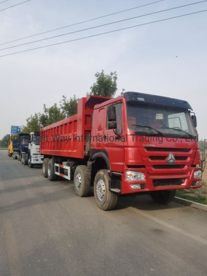 نوع الشاحنة شاحنة القمامة المستخدمة HOWO Shacman/8*4 371HP 350HP لمتطلبات النقل