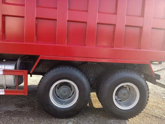 351-450 حصان السلطة سينوتروك HOWO 336-380HP شاحنة تيمبر ديمب مع سعة المحرك> 8L
