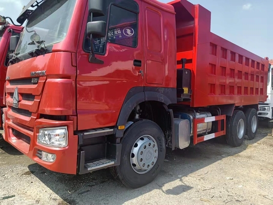 تصميم الإطارات الخالية من الأنابيب سينوتروك HOWO 336-380HP شاحنات القمامة مع قوة 351-450 حصان