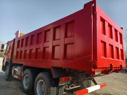 تصميم الإطارات الخالية من الأنابيب سينوتروك HOWO 336-380HP شاحنات القمامة مع قوة 351-450 حصان
