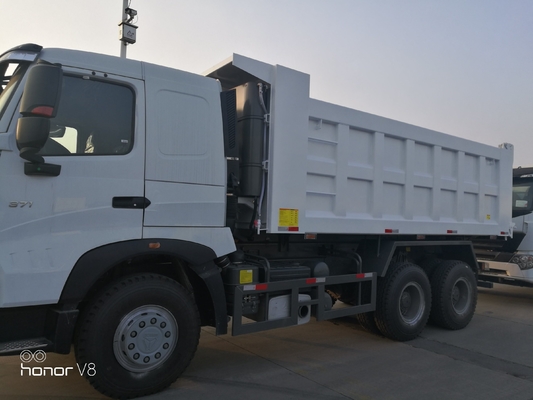 تصميم الإطارات الخالية من الأنابيب سينوتروك HOWO 336-380HP شاحنات القمامة مع قوة 351-450 حصان