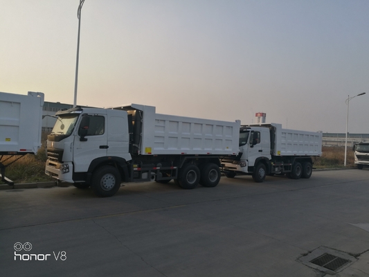 شاحنة HOWO 6X4 ذات المحرك ذو سعة 20 متر مكعب ومعايير انبعاثات اليورو 2