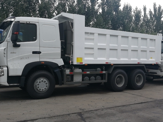 10 عجلات 20 متر مكعب شاحنة قمامة HOWO 6X4 شاحنة تيبر مع الدعم الدفع في الدولار الأمريكي
