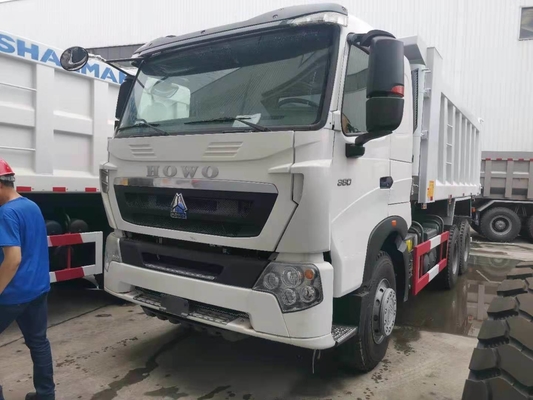 10 عجلات 20 متر مكعب شاحنة قمامة HOWO 6X4 شاحنة تيبر مع الدعم الدفع في الدولار الأمريكي
