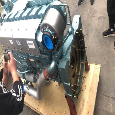 سينوتروك HOWO مجمع المحرك Wd615.47 المحرك Assy السرعة العالية وسلاسل التبريد في الخط