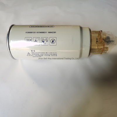سينوتروك HOWO Vg1540080311 قطع غيار فلتر الوقود والمدفوعات الآمنة لـ Made-in.com