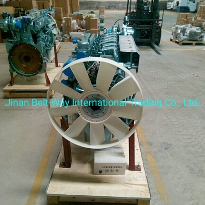 الصينوتروك الأسود القياسي قطع غيار شاحنة Wd615.47 محرك الديزل بالكامل Hw47070107