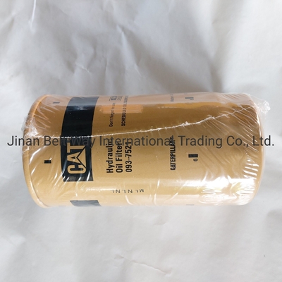حصص غيار شاحنة معتمدة بنسبة 100% فلتر زيت هيدروليكي Cat 093-7521 لسوق جنوب آسيا