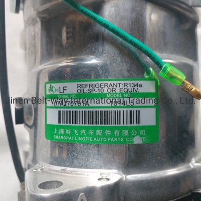 أجزاء عجلة القيادة تم اختبارها بنسبة 100٪ HOWO شاحنة مكيف الهواء ضاغط 107A270781A 1014L5