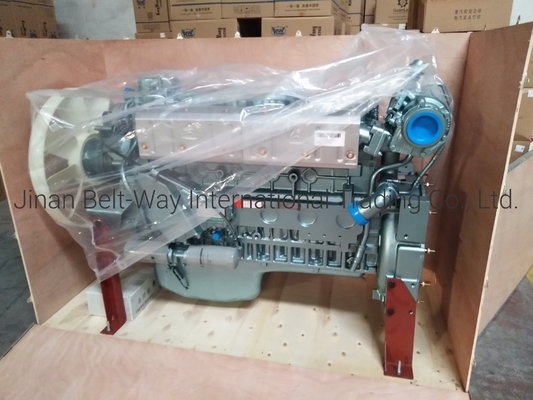 أجزاء نظام القيادة للمحور الأمامي 371HP محرك الديزل Wd615.47 لأجزاء شاحنات HOWO