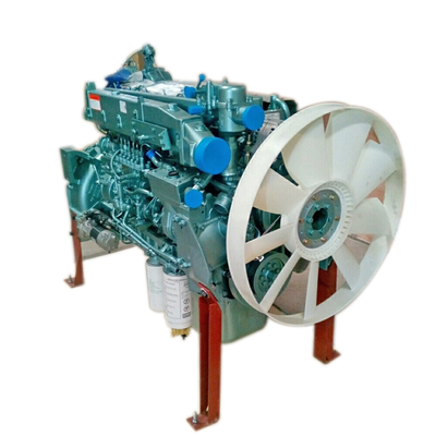 1052x544x808mm OEM Sinotruk HOWO محرك شاحنة هدر Assy Wd615.47 محرك الديزل 371HP