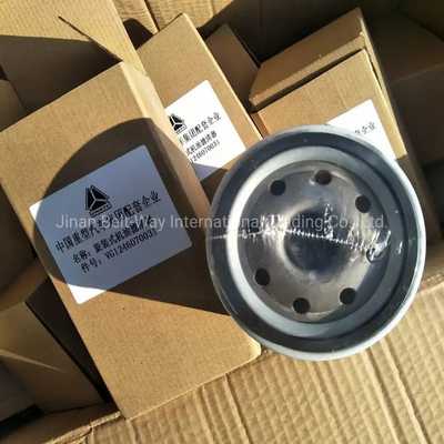 Sino HOWO Weichai Wp10 Wd615 مرشح زيت محرك الديزل Vg1246070031 لجهاز التوجيه
